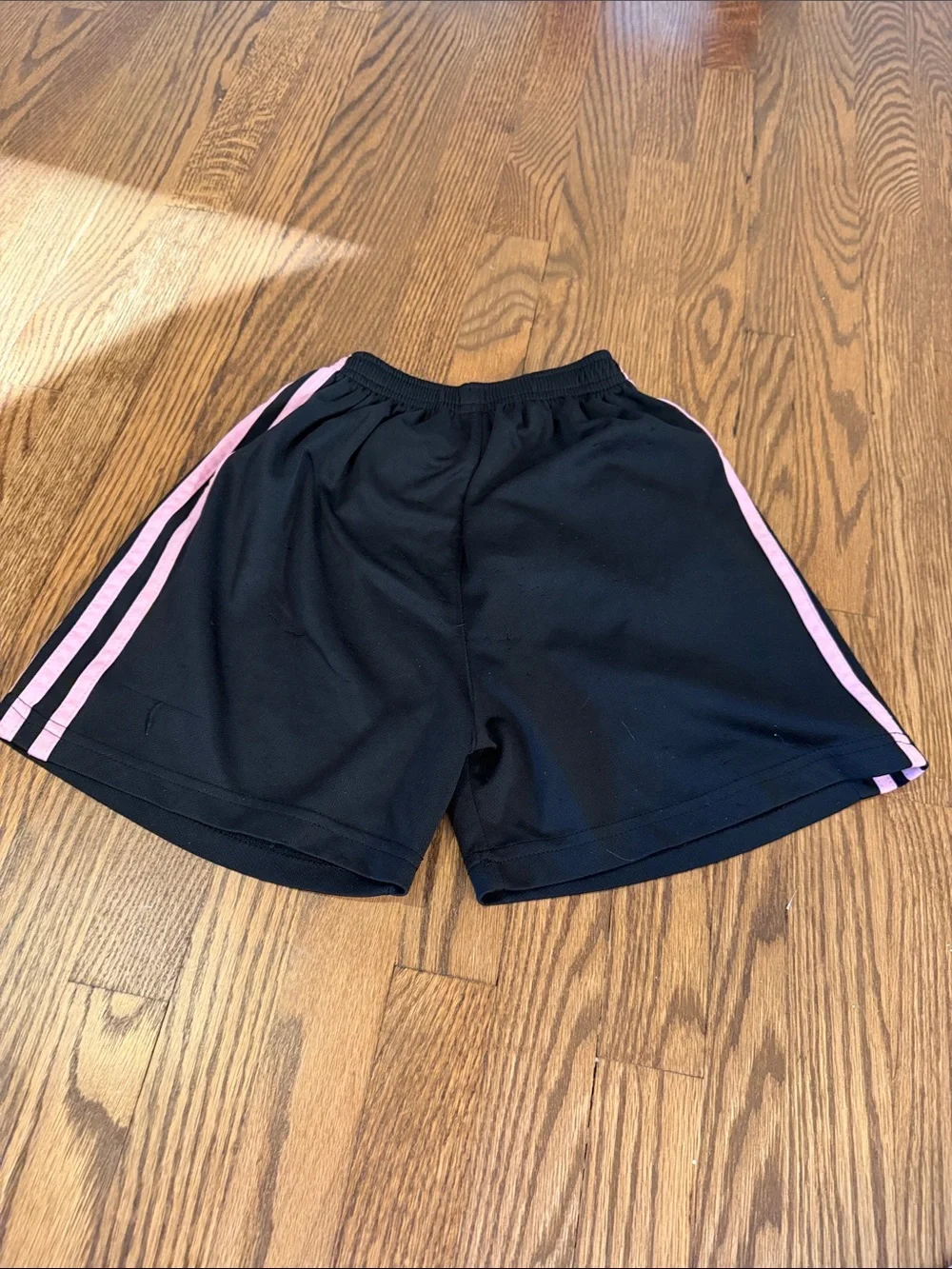XBTO Kids Messi Black Soccer Jersey & Shorts Set with Pink Trim Size 24
